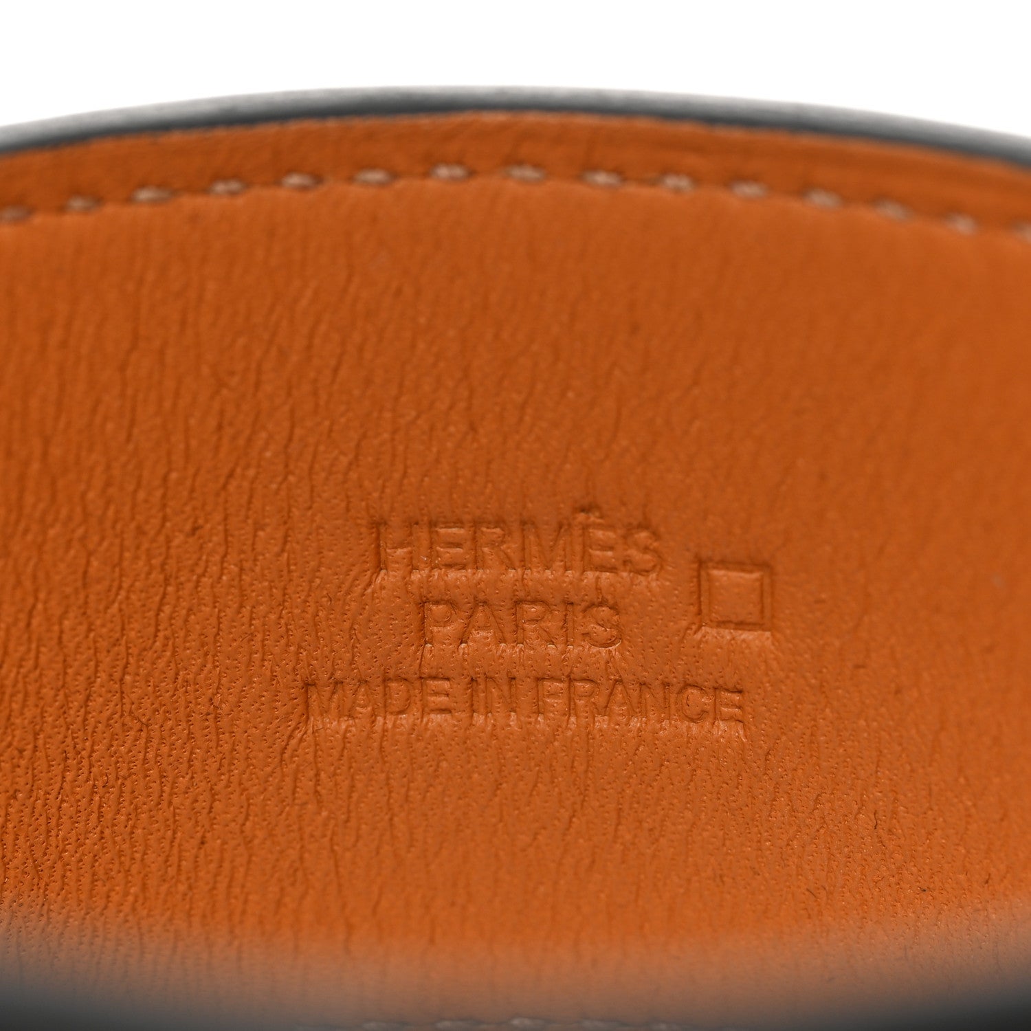 Hermes Alligator Wide Jack Bracelet M Black 4 of 6