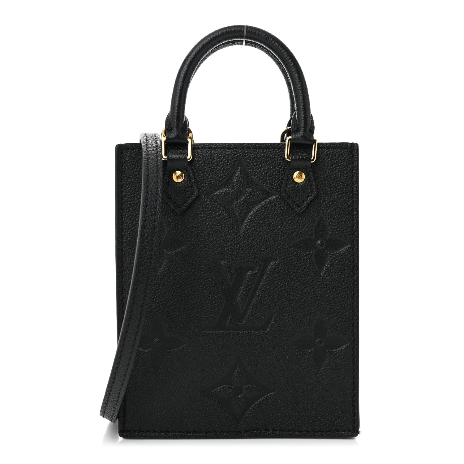 Louis Vuitton Empreinte Monogram Giant Petit Sac Plat Black 1 of 9