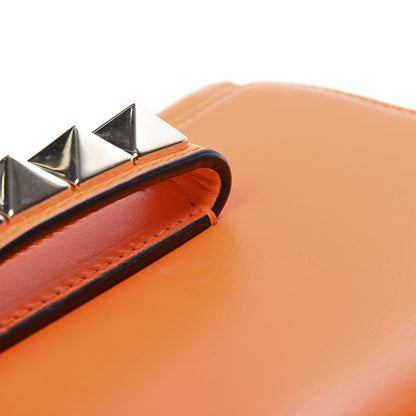 Valentino Garavani Calfskin Va Va Voom Shoulder Bag Orange 7 of 15