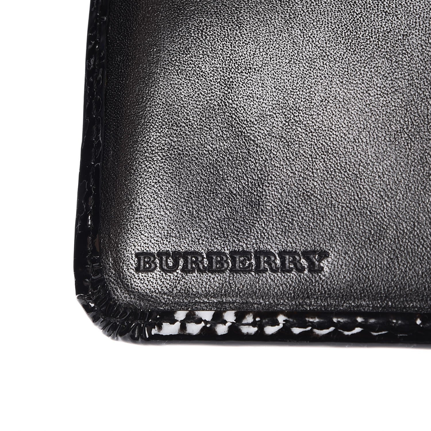 Burberry Supernova Check Penrose Continental Wallet Black 6 of 9