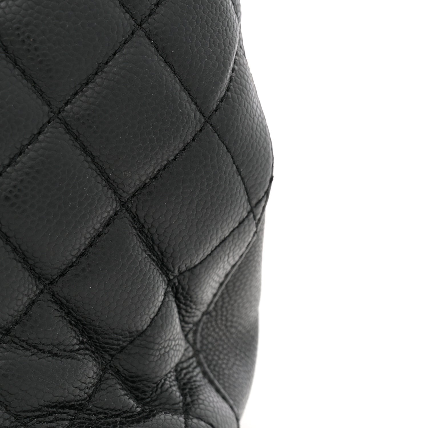 Chanel Caviar Quilted City Shopping Tote Black 11 of 13