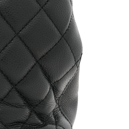 Chanel Caviar Quilted City Shopping Tote Black 11 of 13