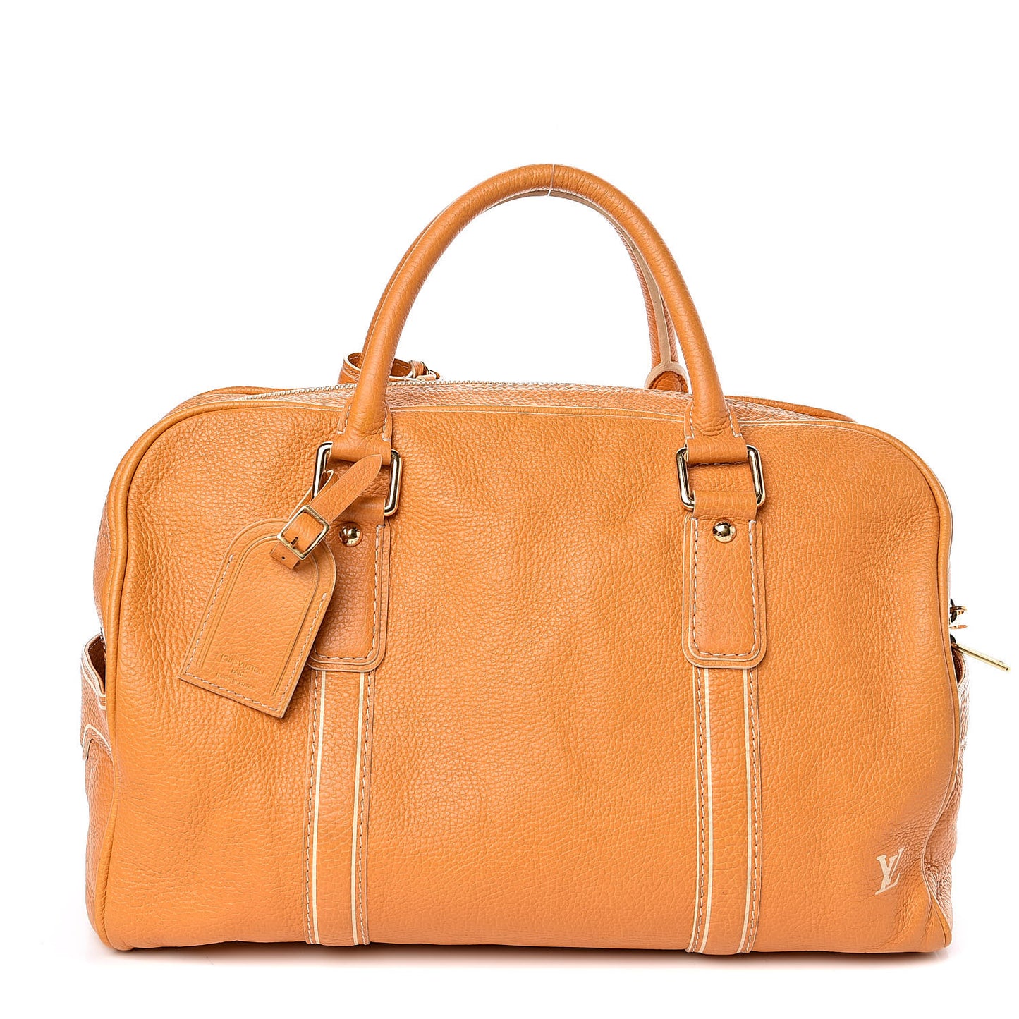 Tobago Calfskin Carryall Yellow