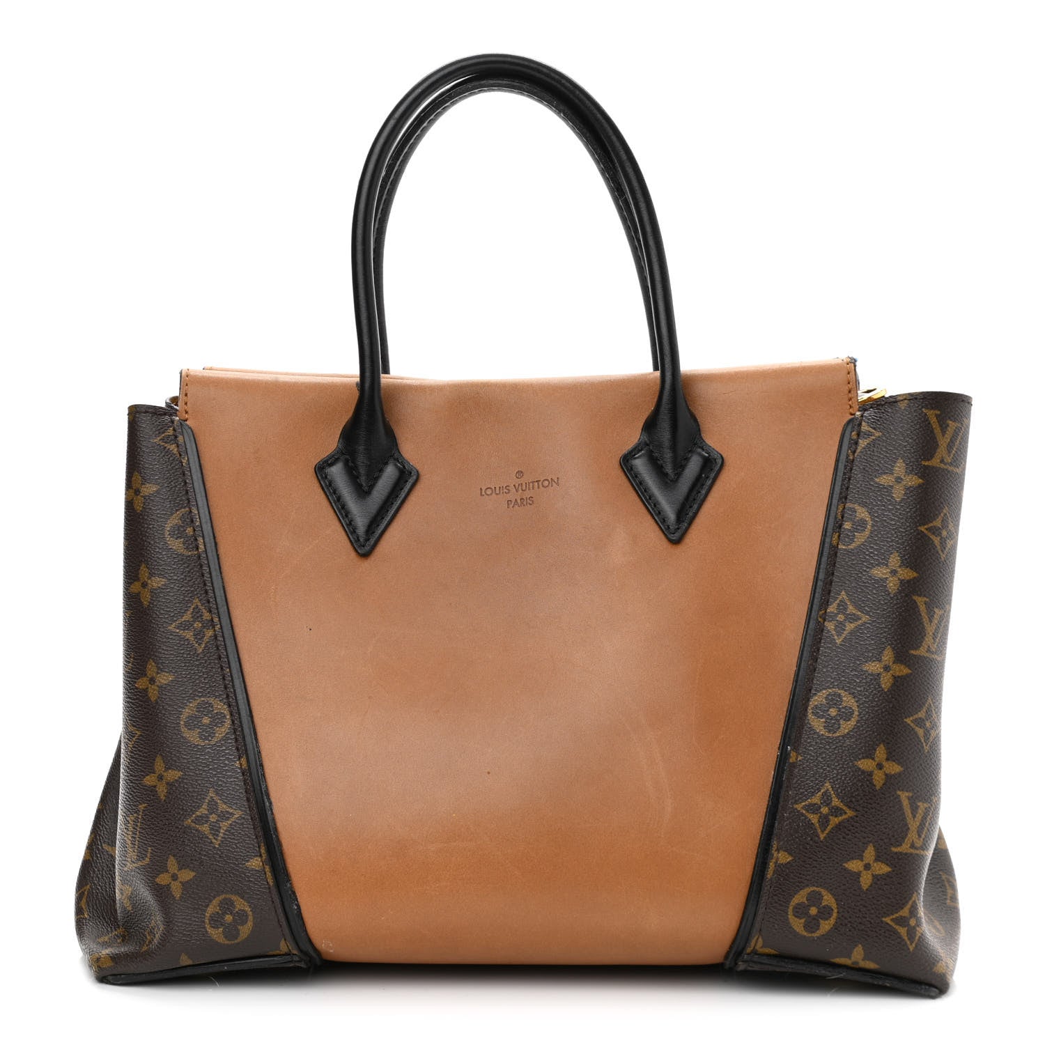 Louis Vuitton Monogram Cuir Orfevre Tote W PM Noisette 1 of 24
