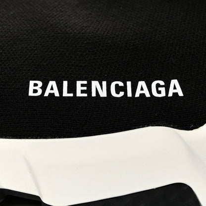 Balenciaga Neoprene Knit Mens Speed Sneakers 44 Black White 9 of 10