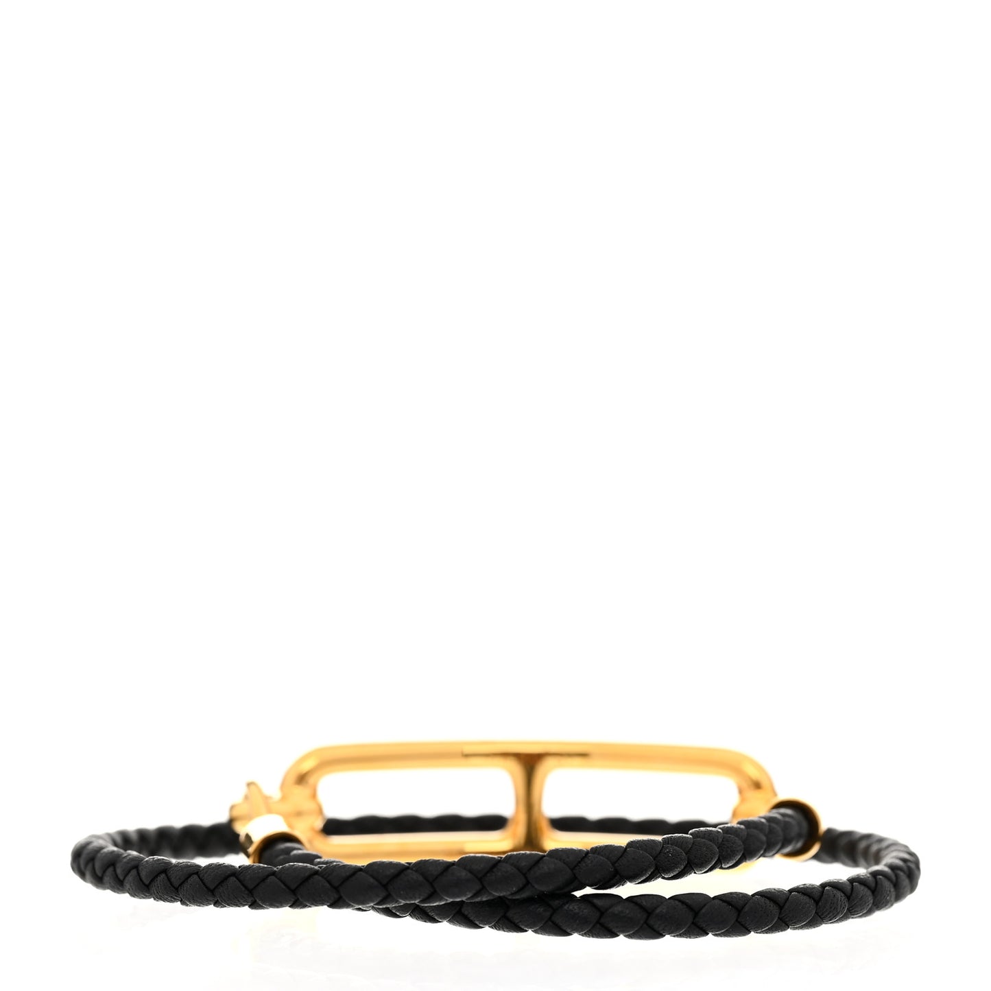 Swift Roulis Double Tour Bracelet Black