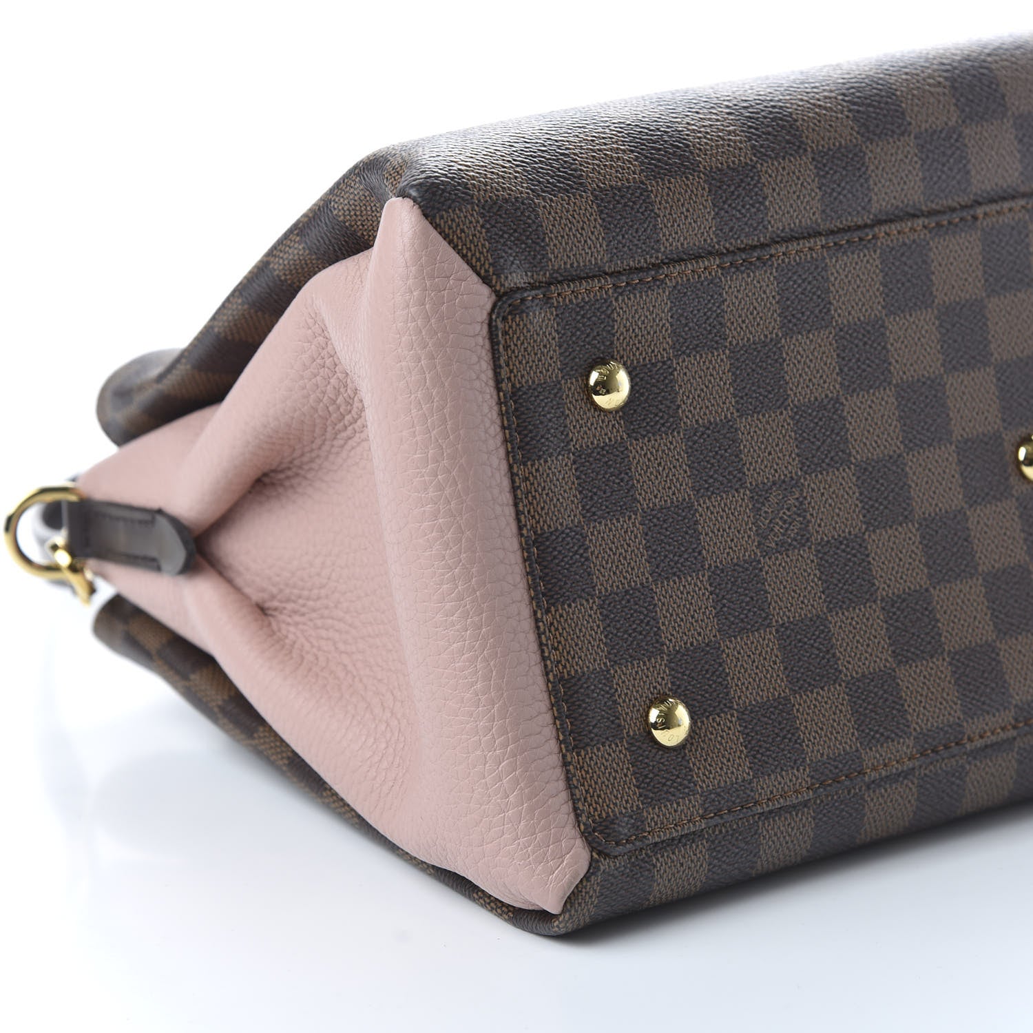 Louis Vuitton Cuir Taurillon Damier Ebene Normandy Magnolia 7 of 10