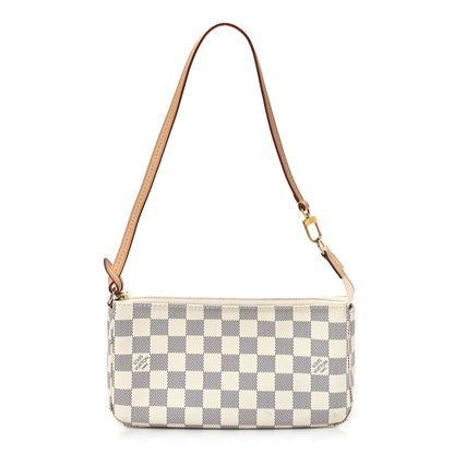 Louis Vuitton Damier Azur Pochette Accessories NM 1 of 9
