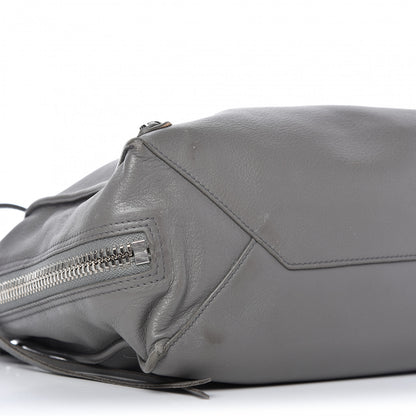 Balenciaga Veau Papier A6 Zip Around Tote Gris Acier 6 of 16