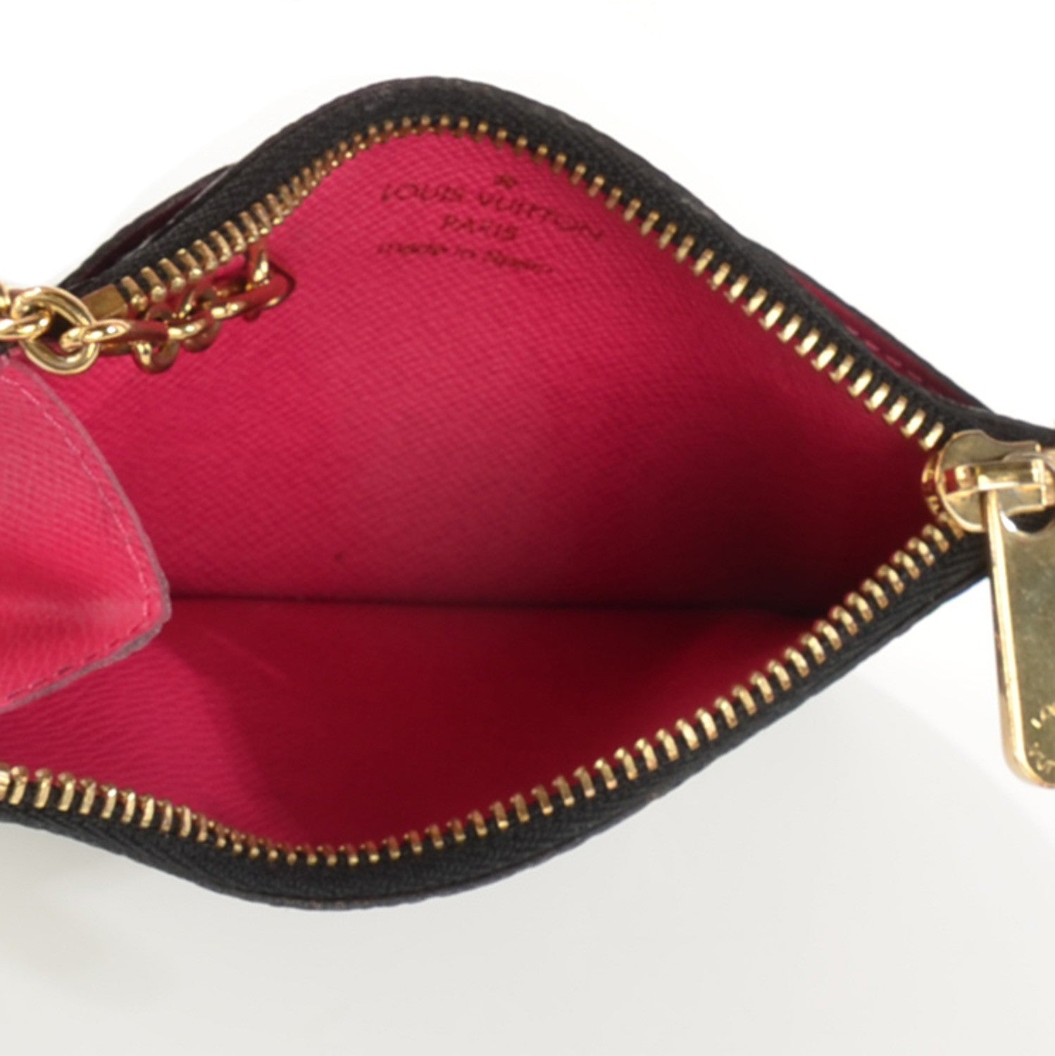 Louis Vuitton Monogram Multicolor Key Pouch Black Grenade 6 of 8
