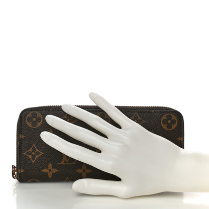 Louis Vuitton Monogram Clemence Wallet Fuchsia 2 of 9