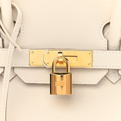Hermes Togo Birkin 30 Craie 8 of 11