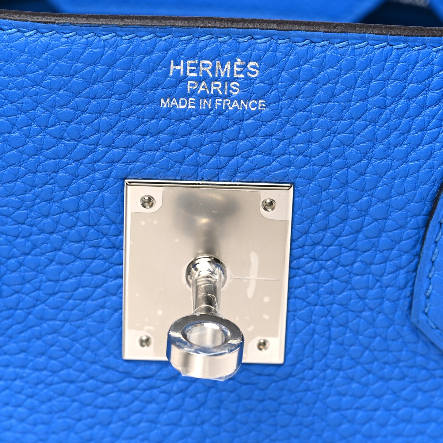 Togo Birkin 30 Bleu Hydra
