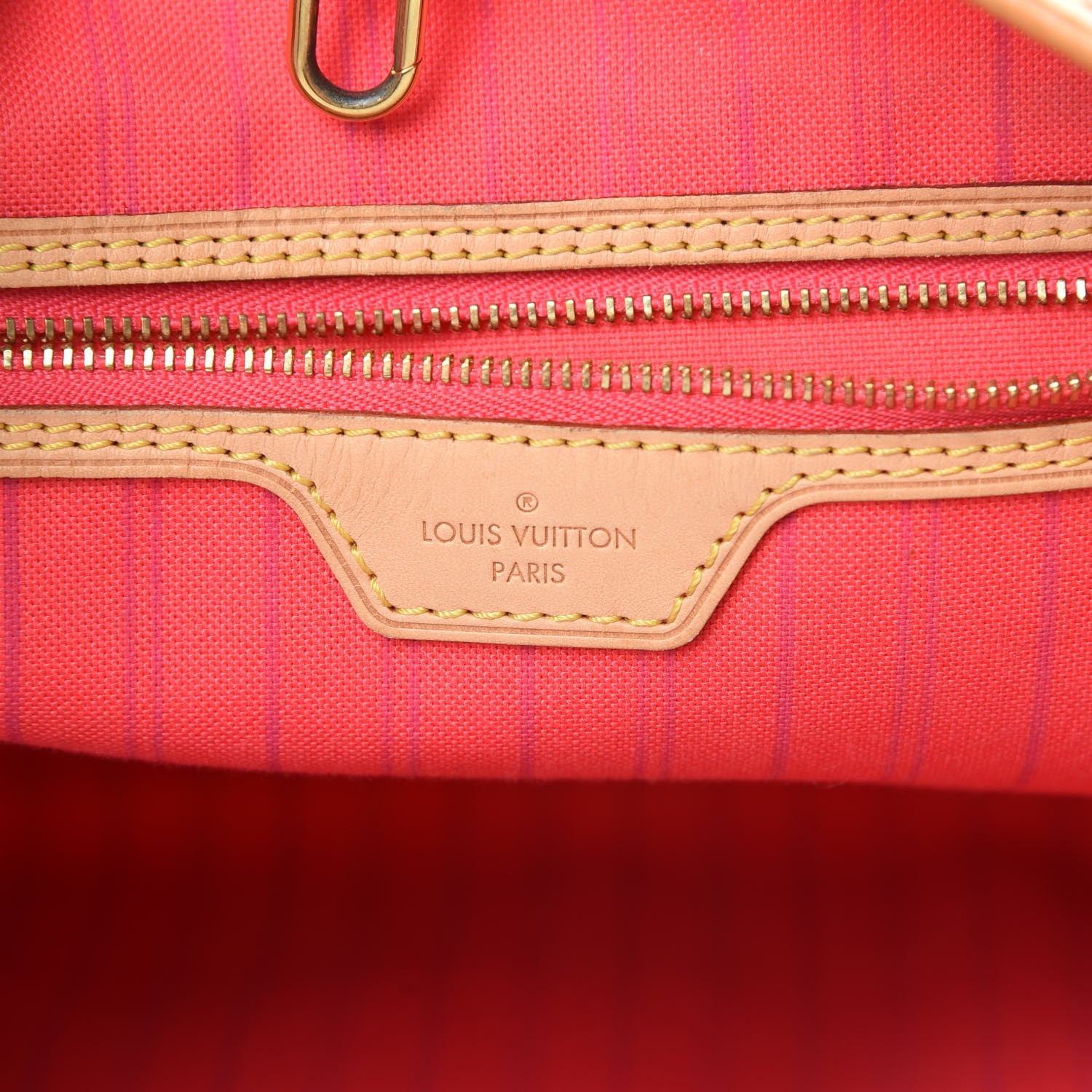 Louis Vuitton Damier Azur Delightful MM Pink 6 of 16
