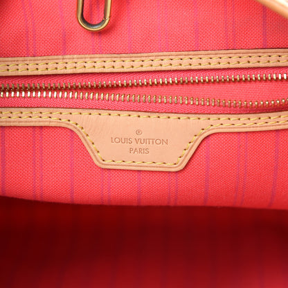 Louis Vuitton Damier Azur Delightful MM Pink 6 of 16