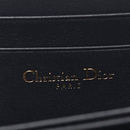 Christian Dior Oblique Zip Coin Pouch Blue 6 of 8