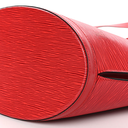 Louis Vuitton Epi Saint Jacques GM Castillan Red 10 of 14