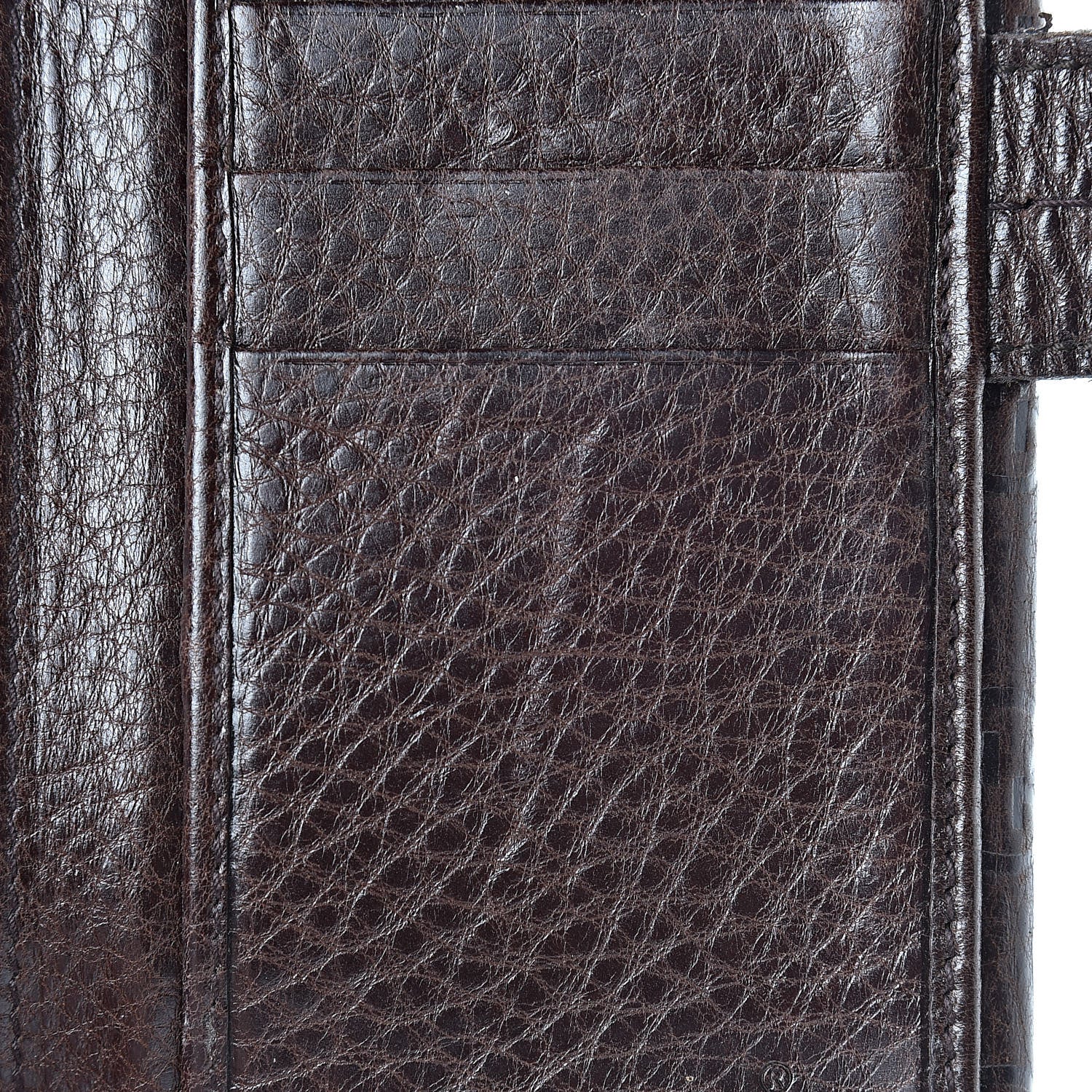 Gucci Guccissima Signoria Continental Wallet Dark Brown 15 of 15