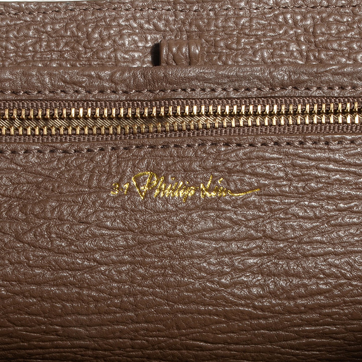3.1 Leather Medium Pashli Satchel Taupe