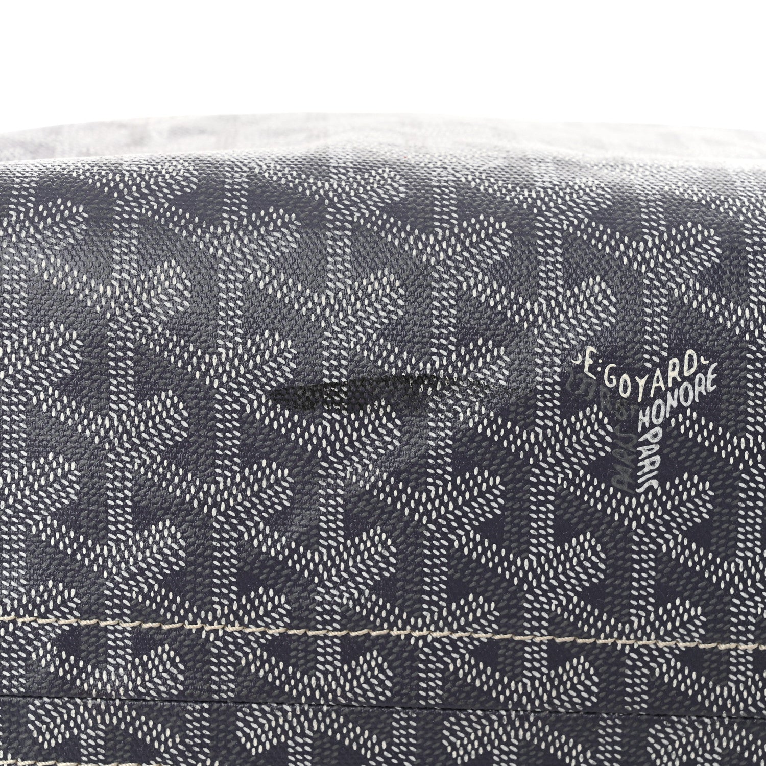 Goyard Goyardine Sac Hardy Pet Carrier PM Grey 11 of 11