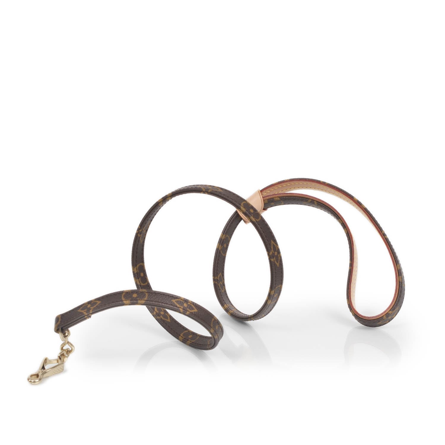 Louis Vuitton Monogram Baxter Dog Leash MM 2 of 8