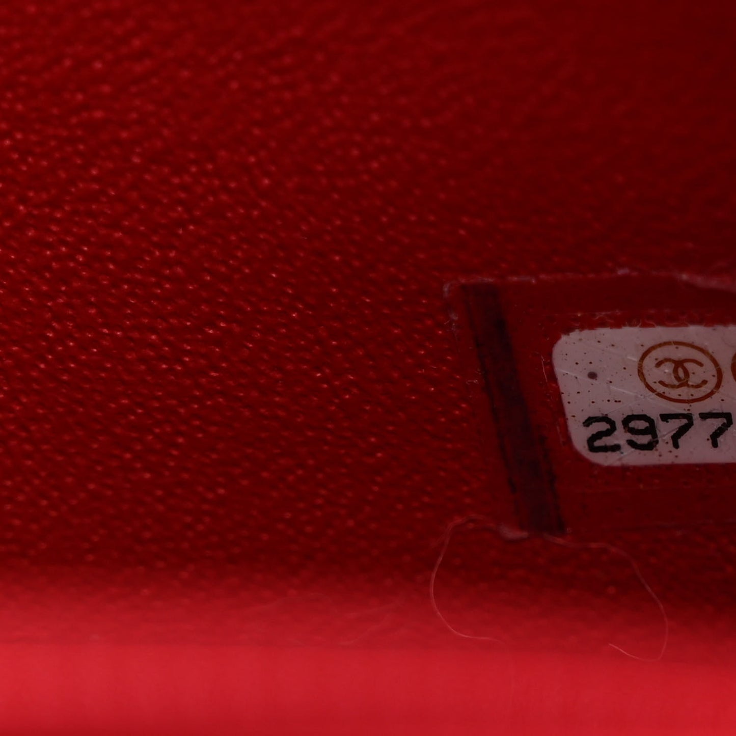 Lambskin Quilted Mini Rectangular Flap Red
