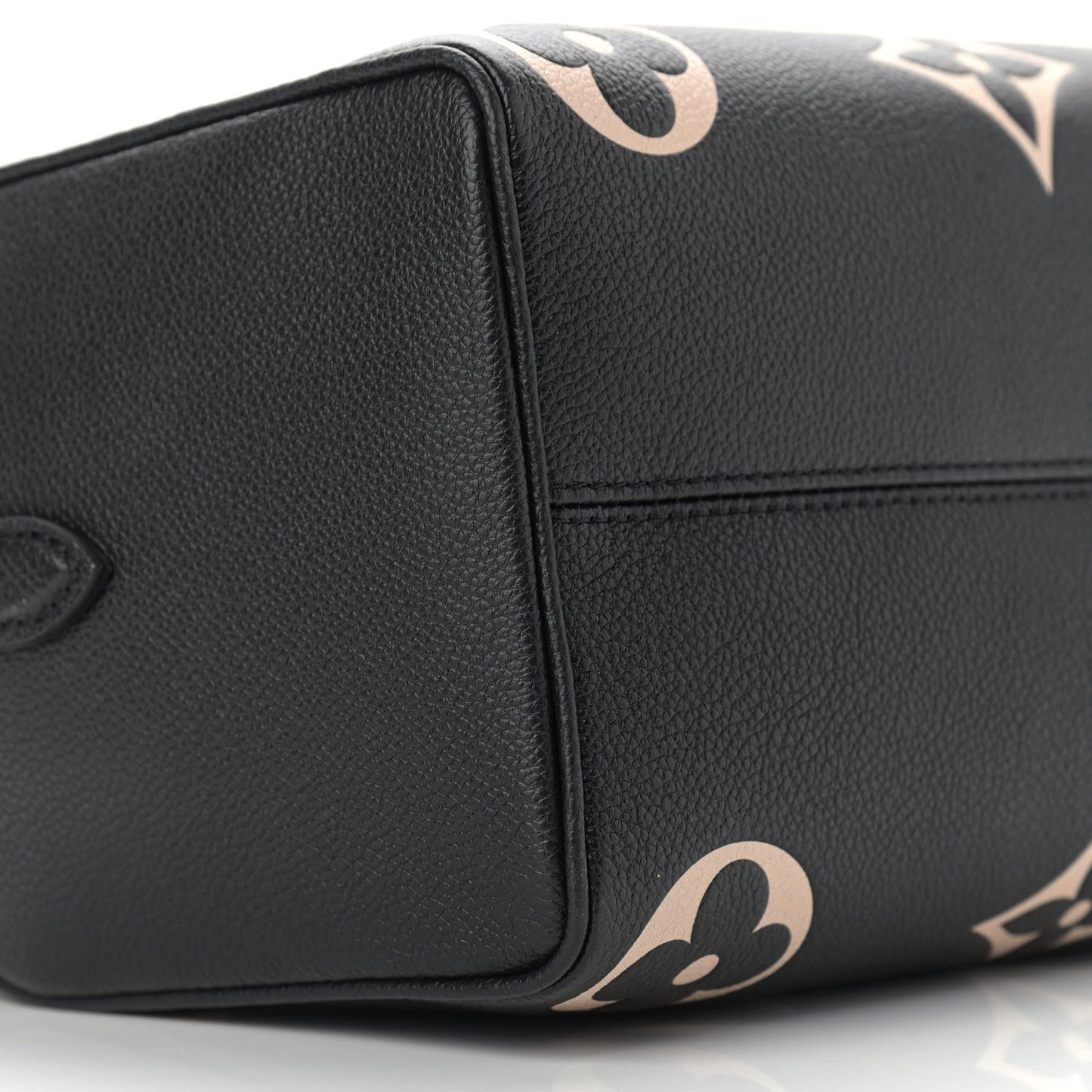 Empreinte Monogram Giant Speedy Bandouliere 25 Black Beige