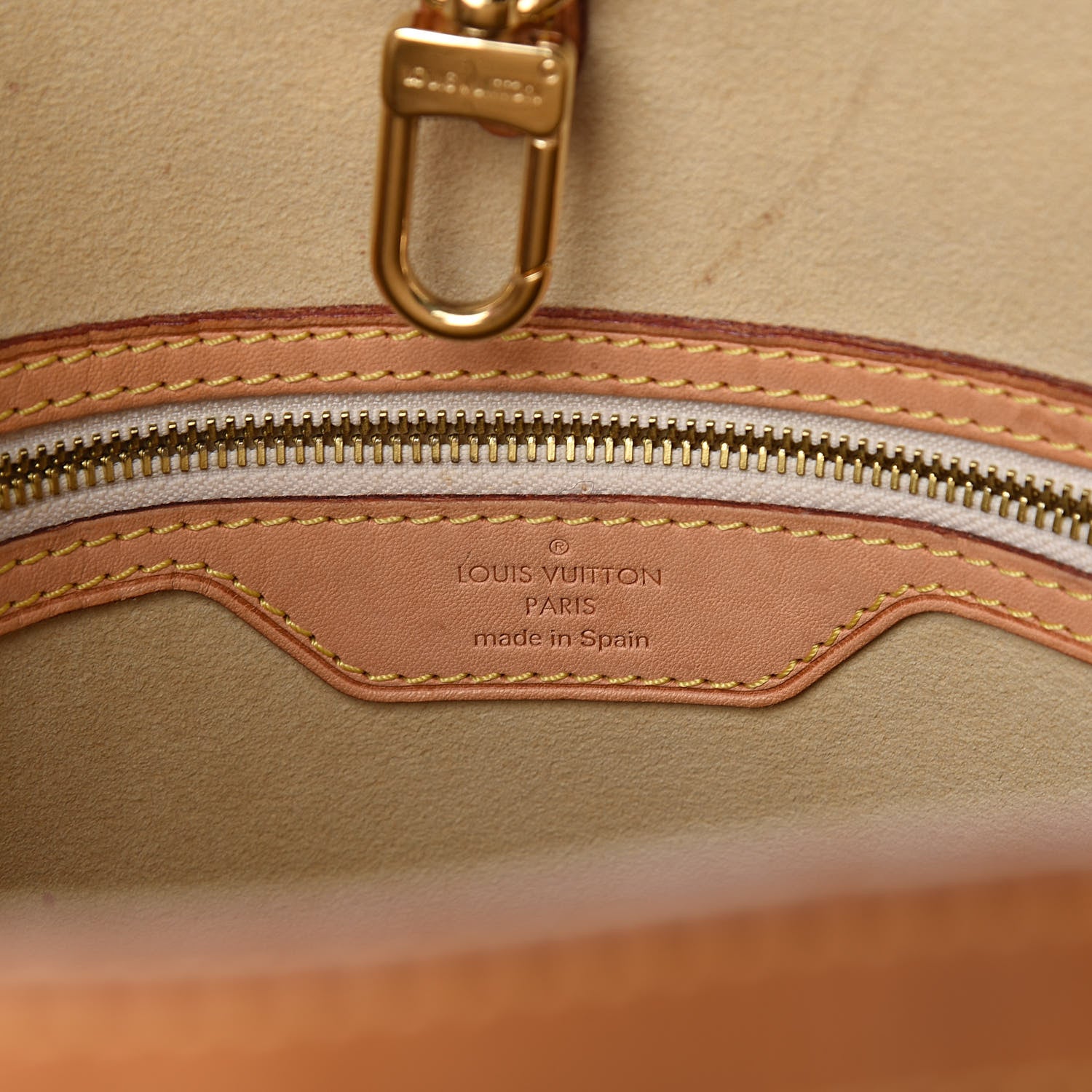 Louis Vuitton Damier Azur Hampstead MM 6 of 17