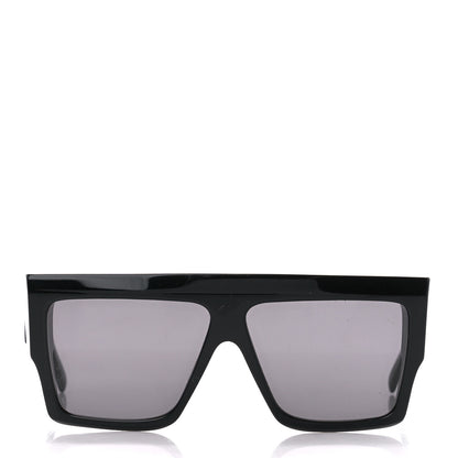 Celine Acetate Chunky Rectangle Sunglasses CL 40092I Black 1 of 7