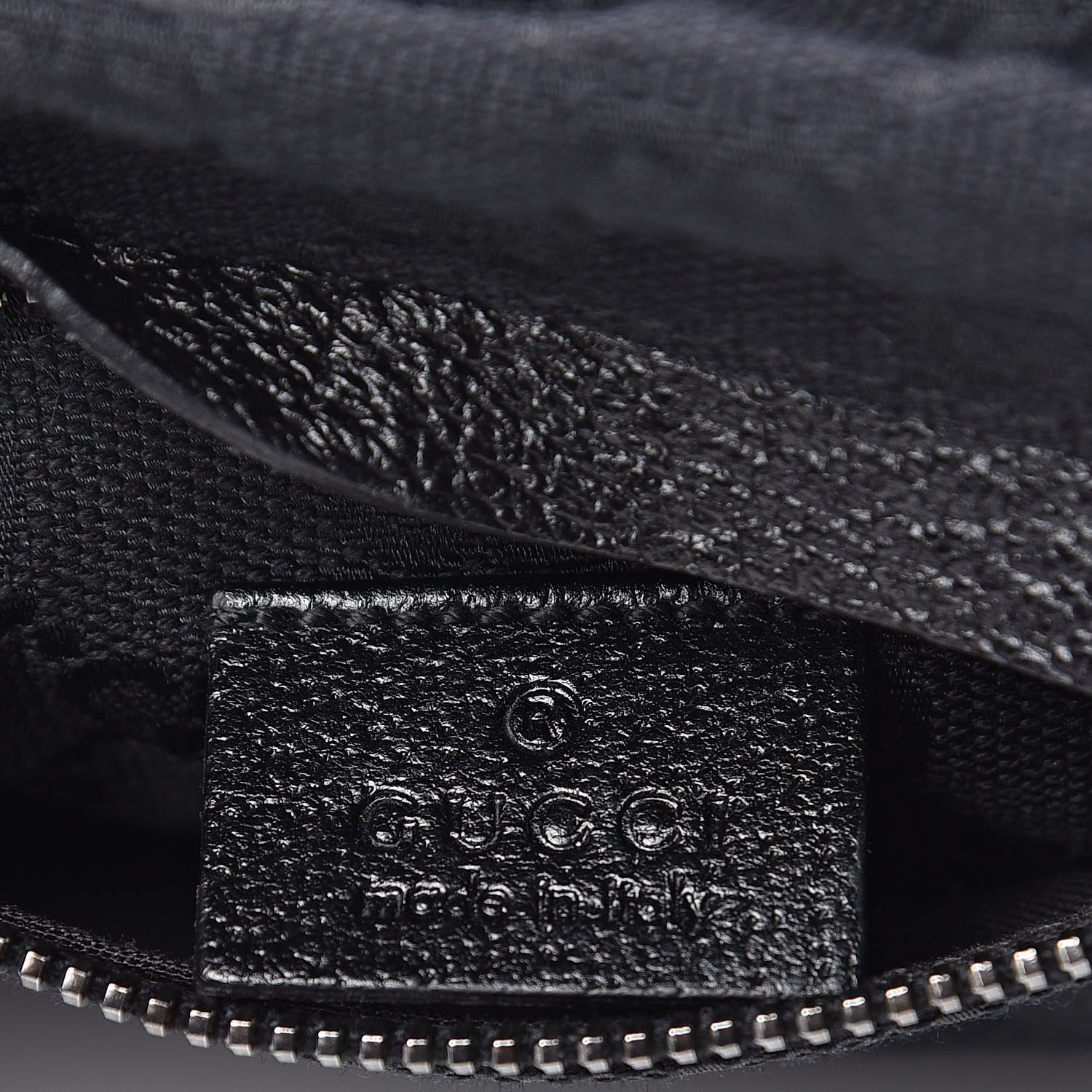 Gucci GG Monogram Double Pocket Belt Bag Black 6 of 10