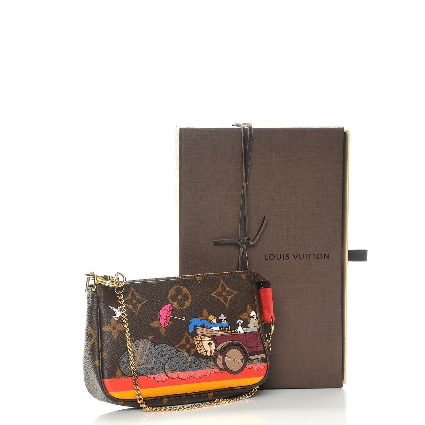 Monogram 2015 Christmas Animation Mini Pochette Accessories