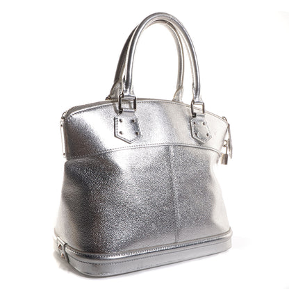 Louis Vuitton Suhali Lockit PM Silver 3 of 7