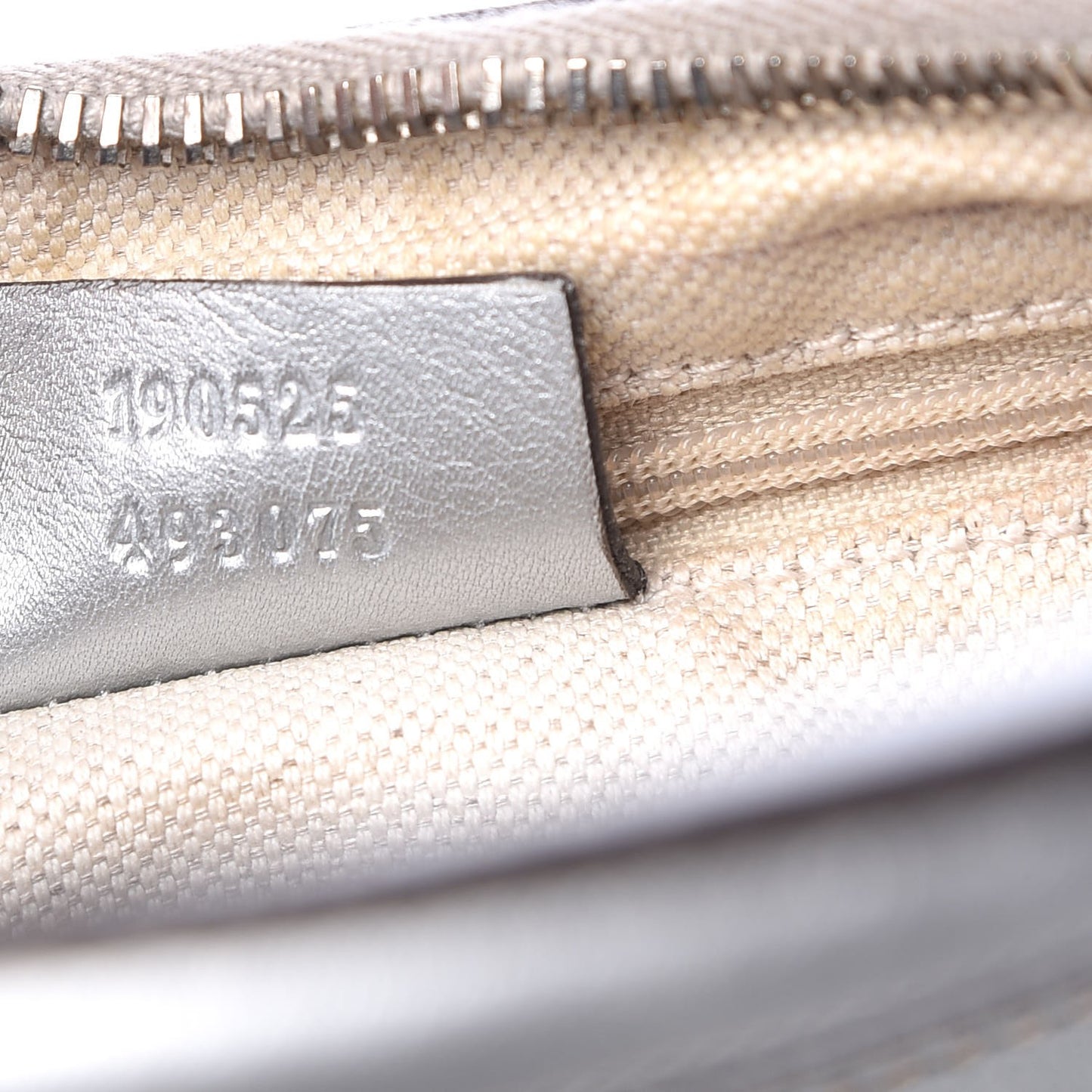 Guccissima Medium D Gold Hobo Silver