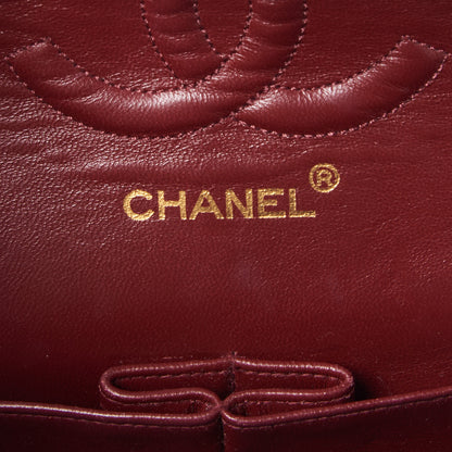 Chanel Lambskin Quilted Medium Double Flap Black 5 of 9