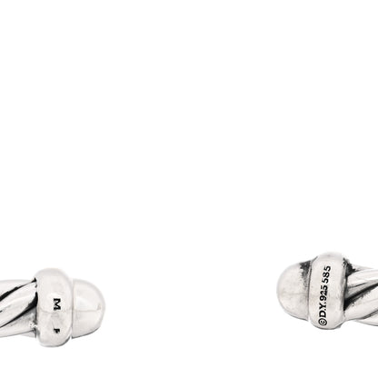 David Yurman Sterling Silver 14K Yellow Gold 4mm Cable Classics Bracelet 3 of 3