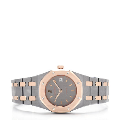Audemars Piguet Tantalum 18K Rose Gold 30mm Royal Oak Automatic Watch Grey 2 of 5