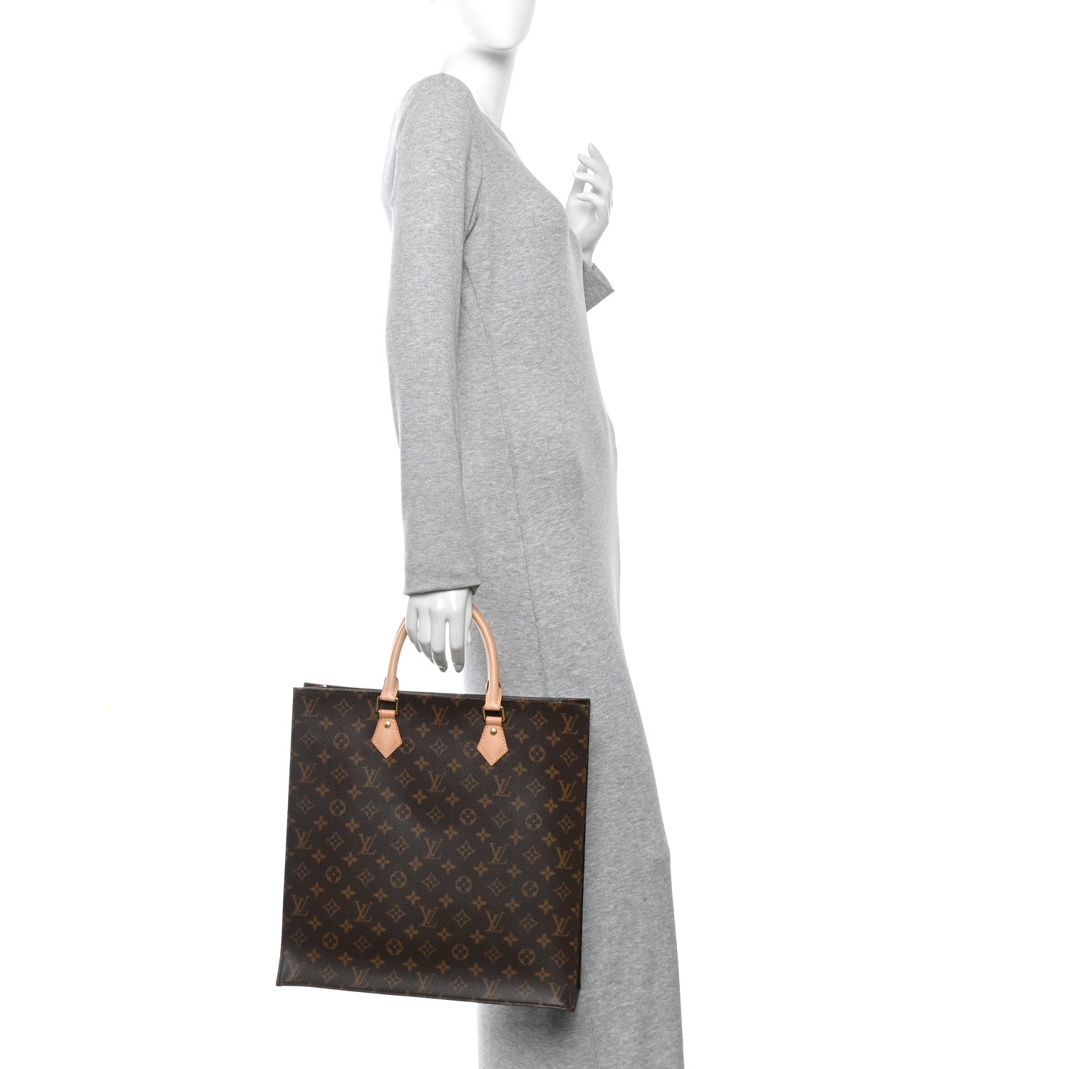 Louis Vuitton Monogram Sac Plat NM 2 of 12