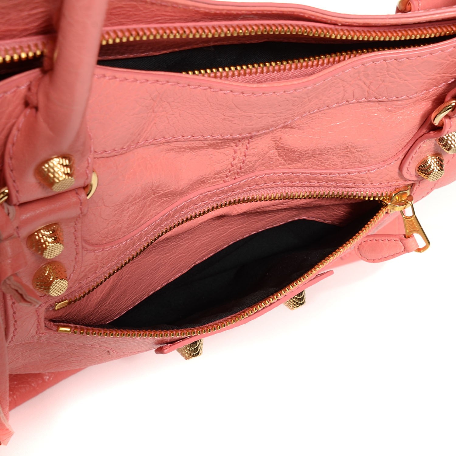 Balenciaga Agneau Giant 12 Gold Hardware Monday Rose Azalee 9 of 11
