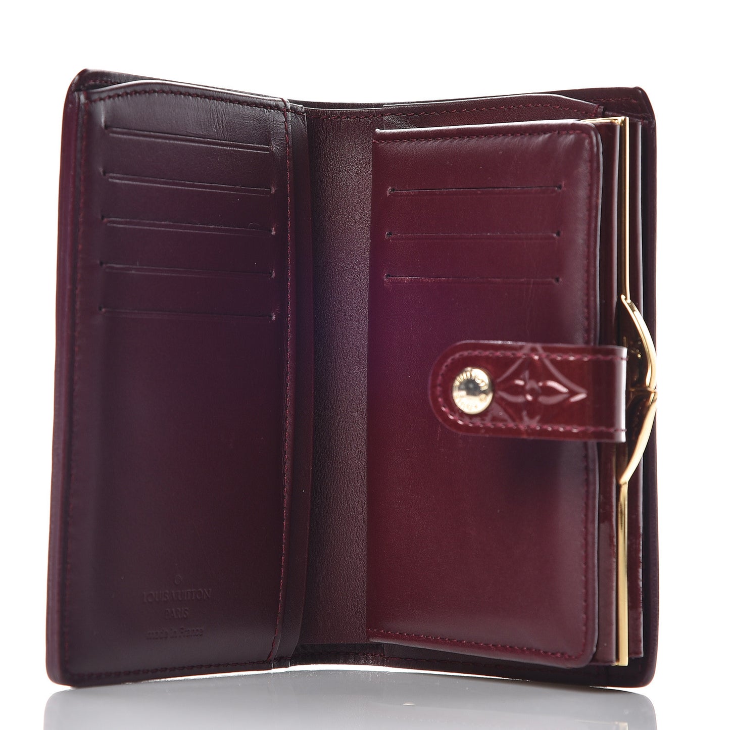 Vernis French Purse Wallet Rouge Fauviste