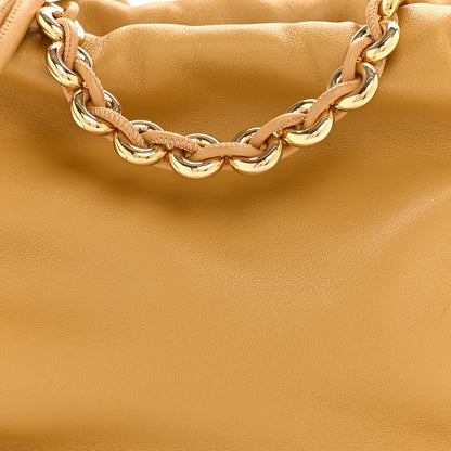 Loewe Mellow Nappa Donut Chain Mini Flamenco Knot Clutch Sahara 8 of 11