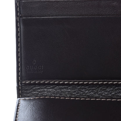 Gucci Monogram New Britt Continental Wallet Dark Brown 6 of 9