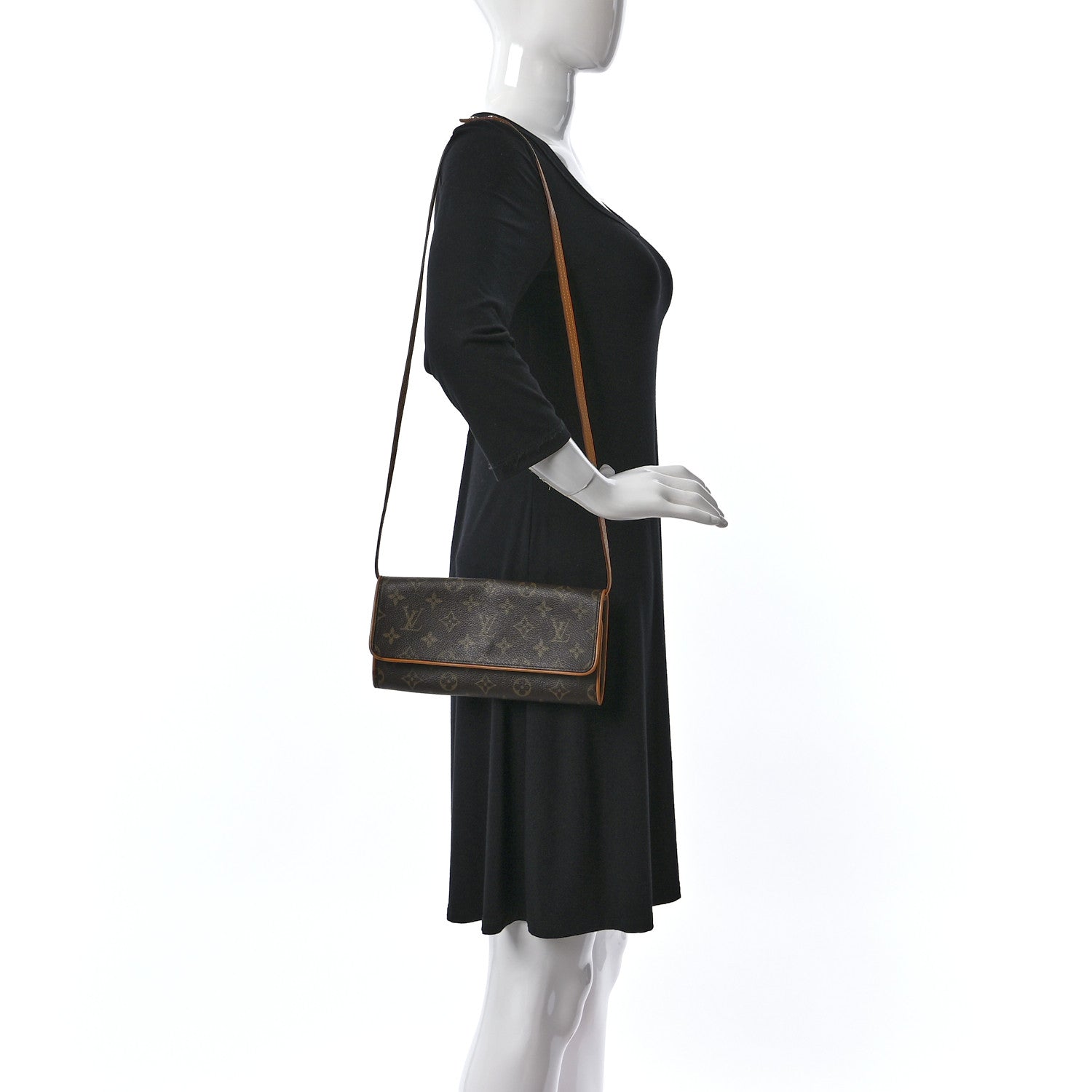 Louis Vuitton Monogram Pochette Twin GM 3 of 12