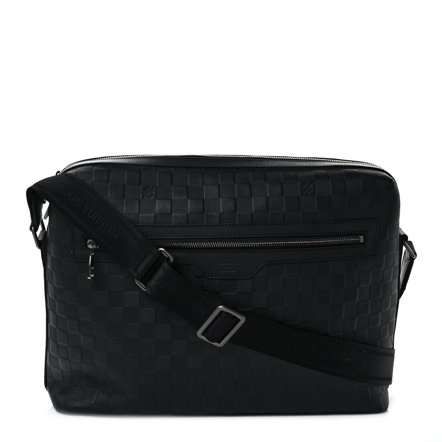 Louis Vuitton Damier Infini Calypso MM Black 1 of 8