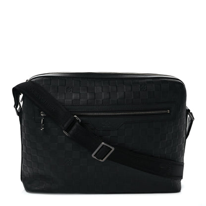 Louis Vuitton Damier Infini Calypso MM Black 1 of 8
