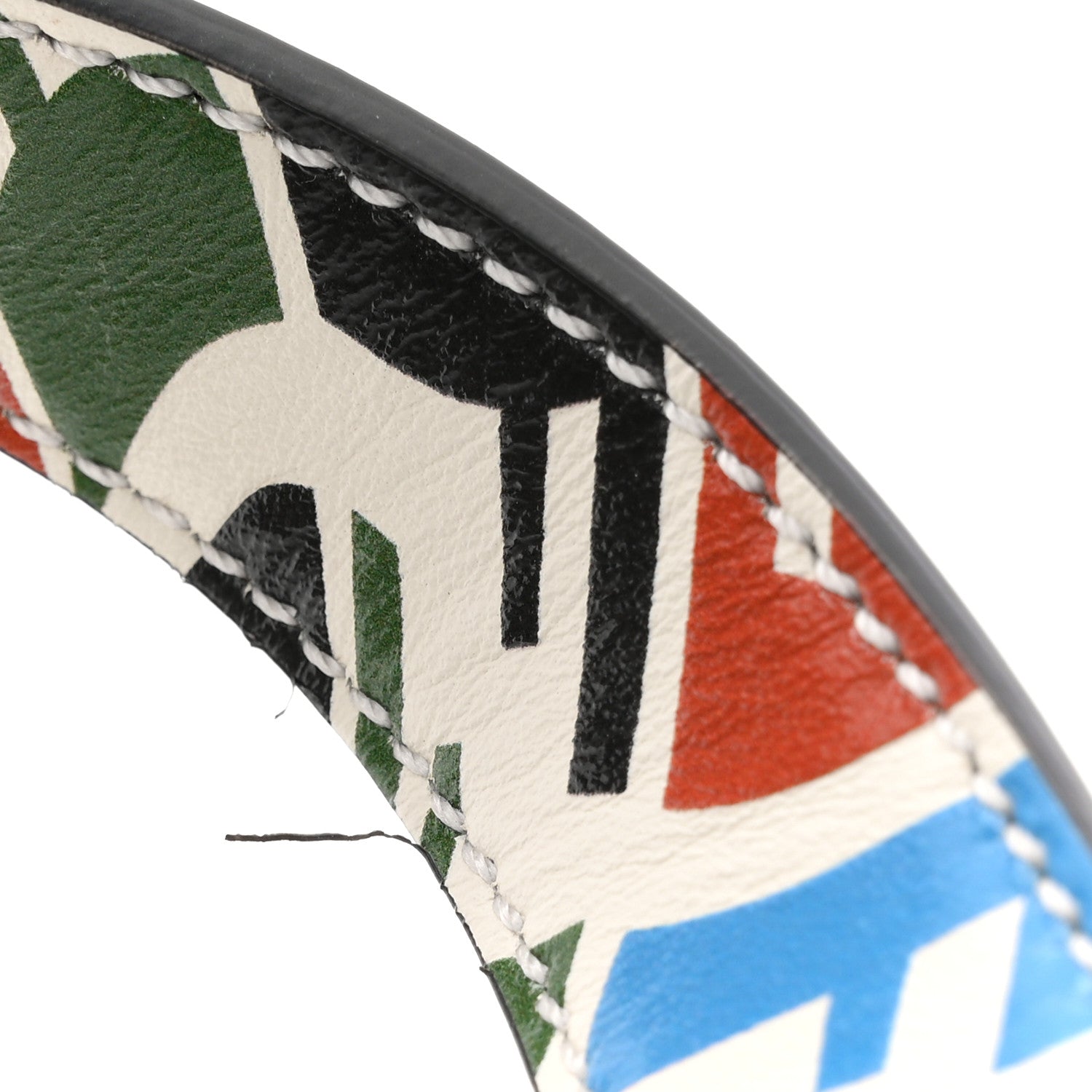Fendi X SARAH COLEMAN Vitello Grace Light FF Vertigo Horizontal Box White Ice Multicolor 13 of 13