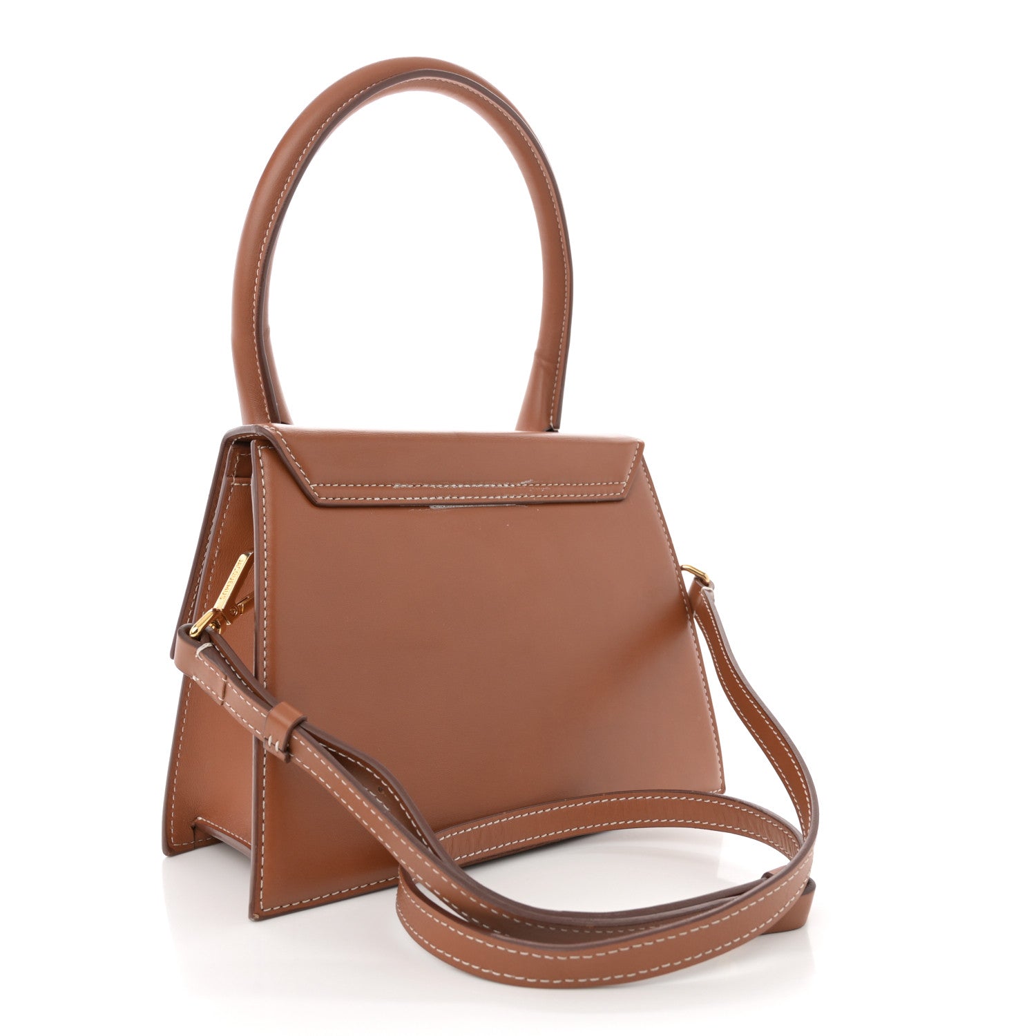 Jacquemus Smooth Calfskin Le Grand Chiquito Light Brown 3 of 15