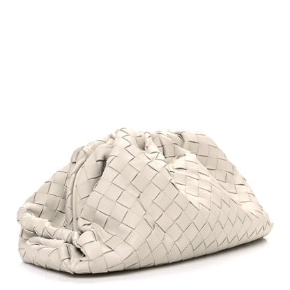 Bottega Veneta Nappa Maxi Intrecciato The Pouch Oversized Clutch Plaster 3 of 11