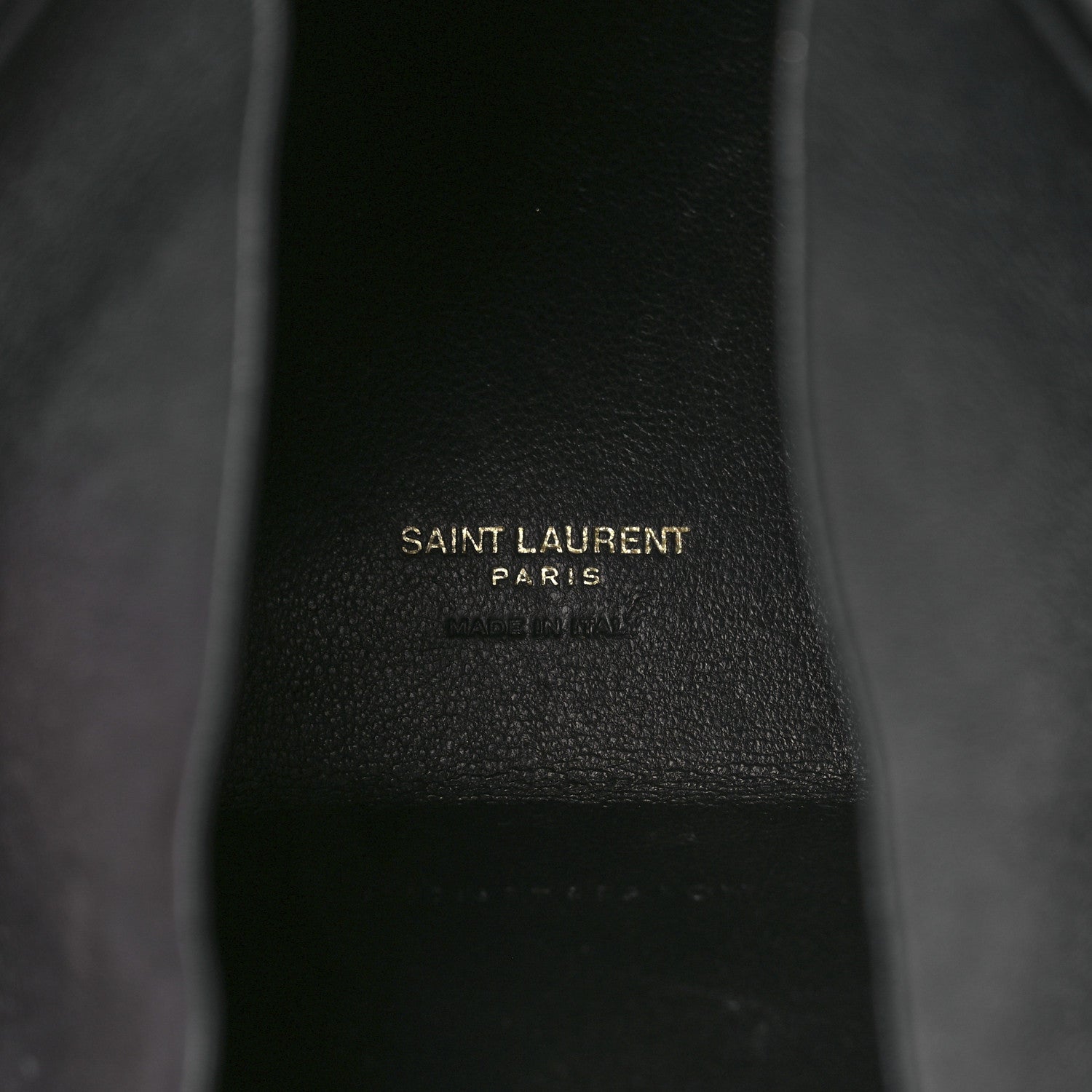 Saint Laurent Lambskin Pyramid Clutch Black 7 of 12