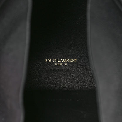 Saint Laurent Lambskin Pyramid Clutch Black 7 of 12
