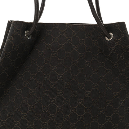 Gucci Canvas Monogram Gifford Shopping Tote Brown 8 of 15